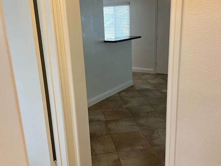 photo from Bathroom looking towards living room