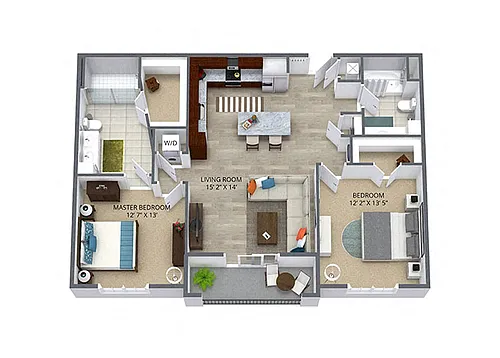 Floor plan Pebble Beach