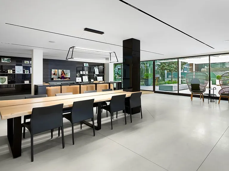 Building A resident lounge