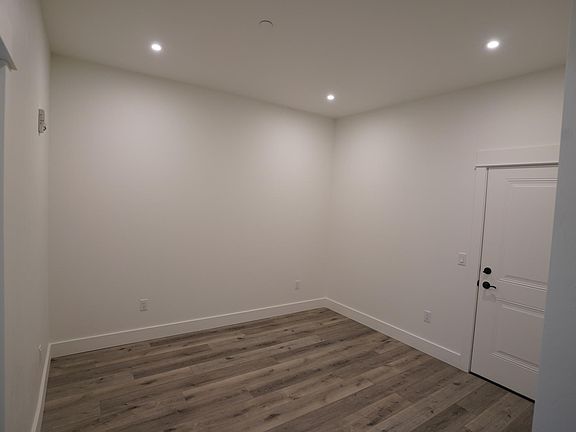 Southside bedroom with separate entrance.