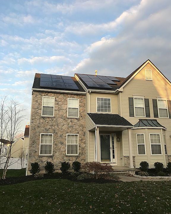 Solar on front roof