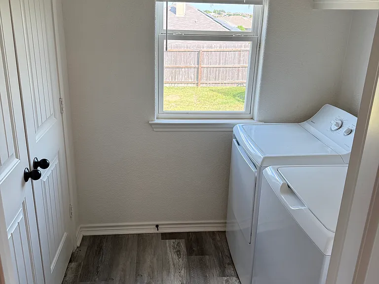Laundry Room updated flooring