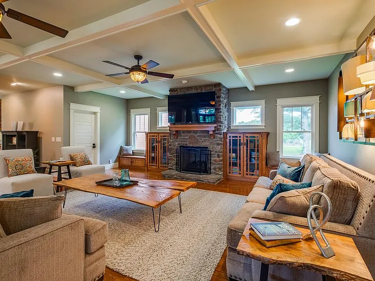 Grand living room.