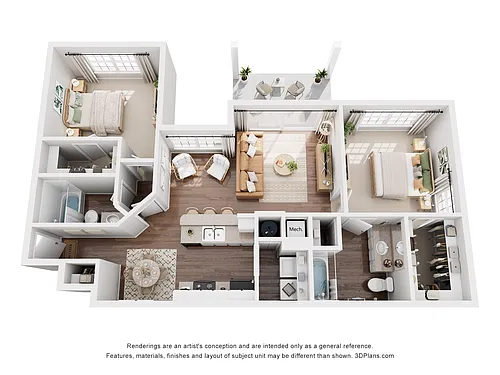 Floor plan The Magnolia