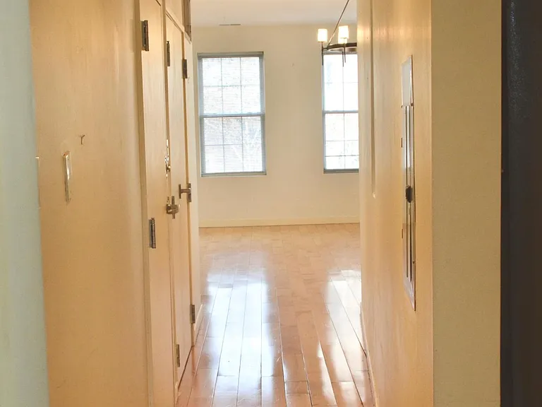 View from bedroom to gathering room