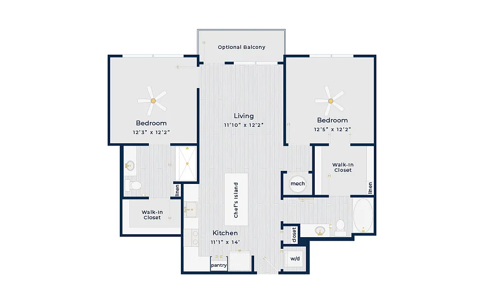 Floor plan Bradley