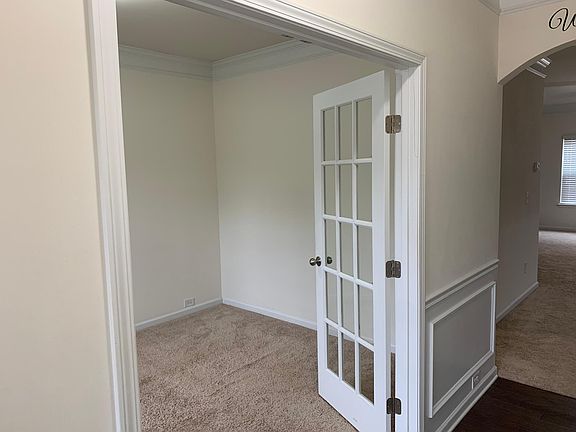 Double French Doors to Study Room