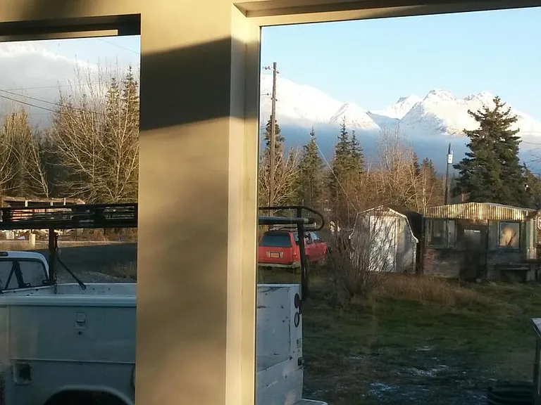 East View of Mountains