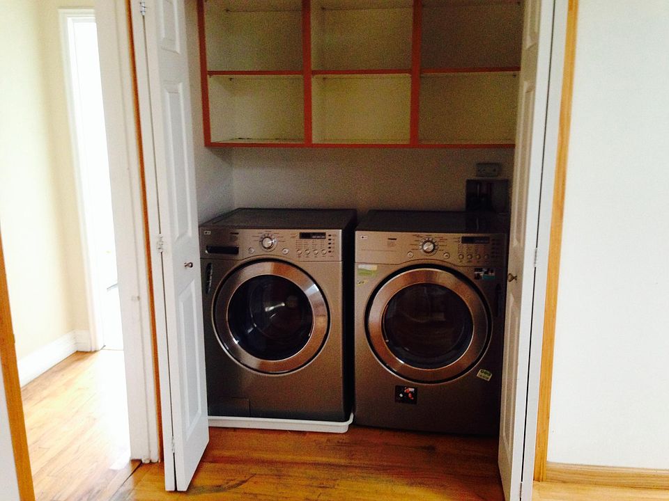 Stainless Steel Washer and Dryer