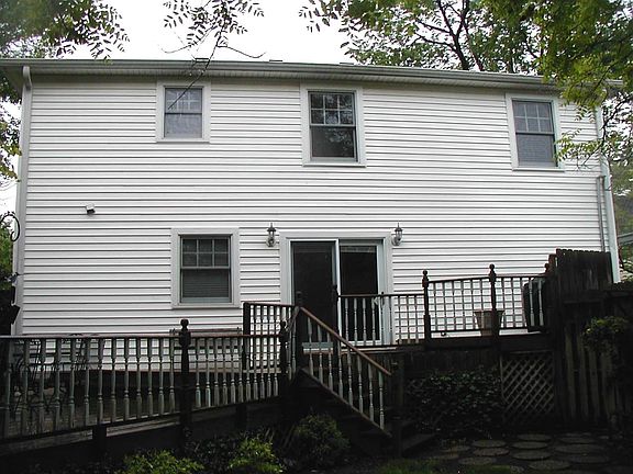 Back of 2 story addition