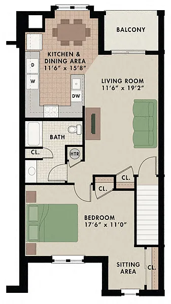 Floor plan Breckenridge 2nd Floor