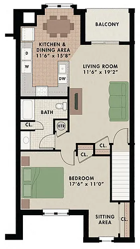 Floor plan Breckenridge 2nd Floor