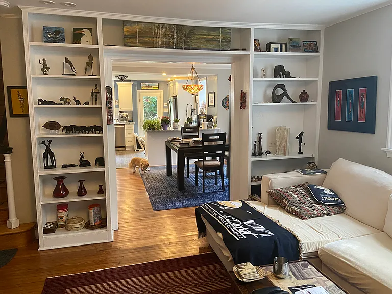 built in bookcase