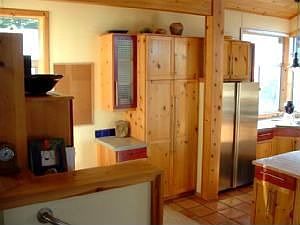 kitchen office around corner