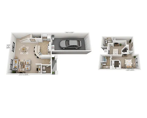Floor plan McTownsen