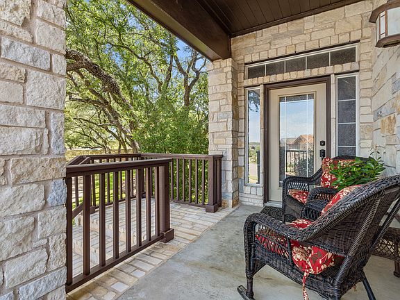 Cozy front porch lover looking beautiful landscaping 