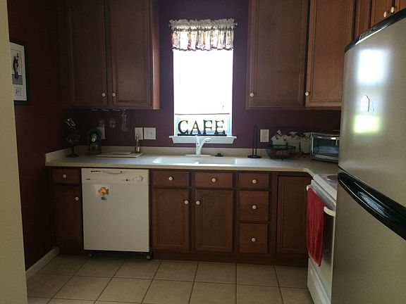 Kitchen from dining area