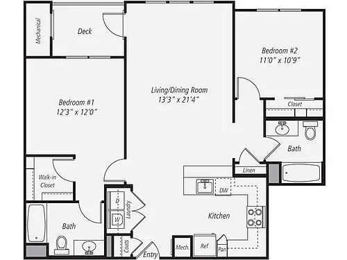 Floor plan B6