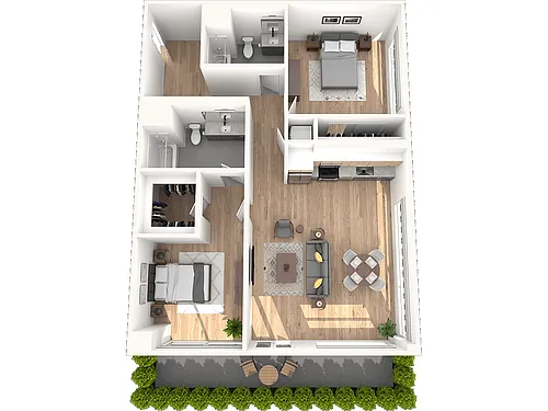 Floor plan B3