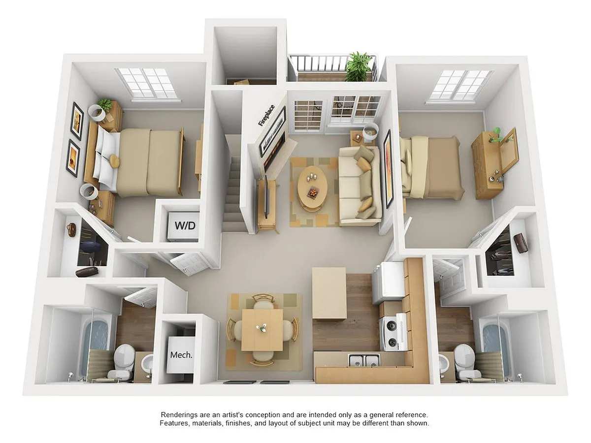 Floor plan Maroon Bells 2