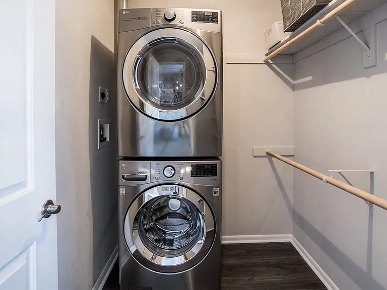 Washer / Dryer Hookups In Your Walk-In Closet