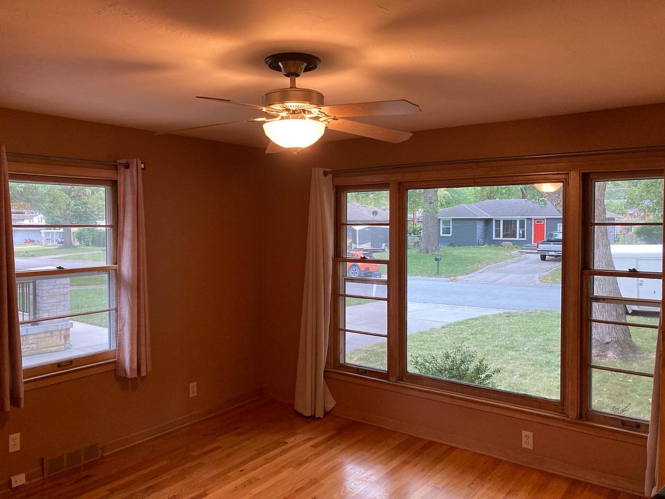 Plenty of natural light from the large windows in the living room