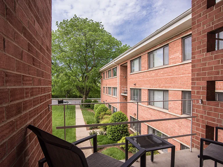 Escape to a Community Balcony at Washington Boulevard