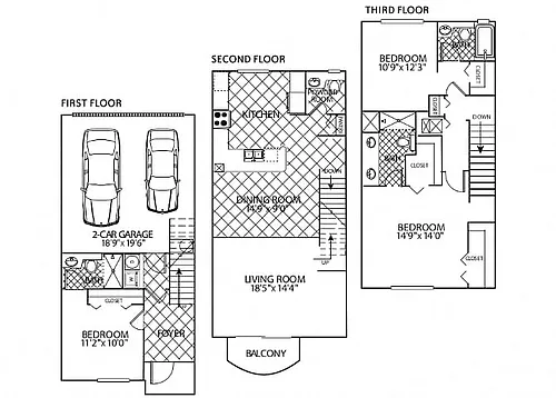 Floor plan Sevilla
