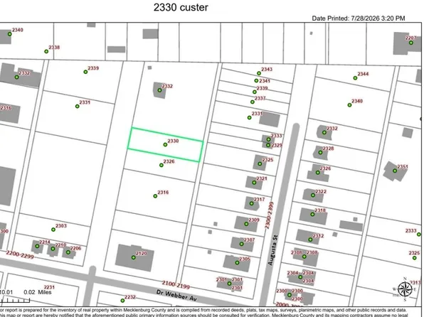 2330 Custer St, Charlotte, NC 28216