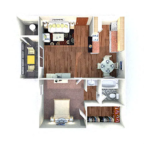 Floor plan The Bermuda