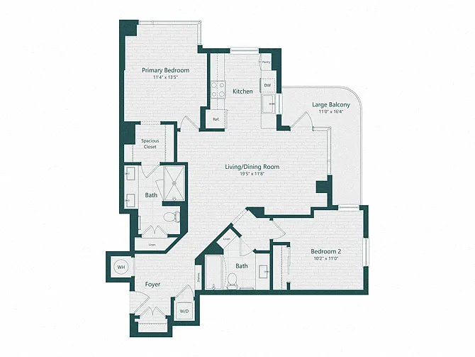 Floor plan B7