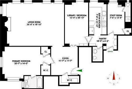 5th image of 1172 Park Ave #12B