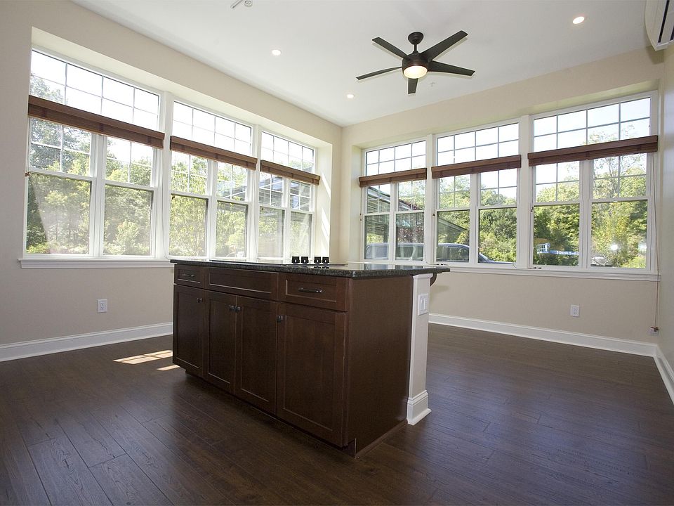 Living room with windows