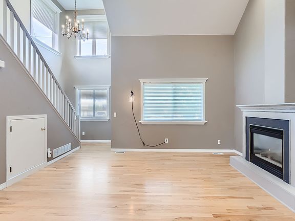 Living Room and Staircase