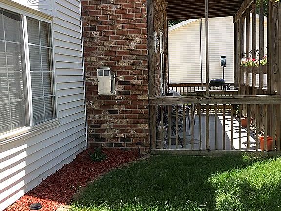 Covered patio