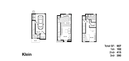 Floor plan Klein