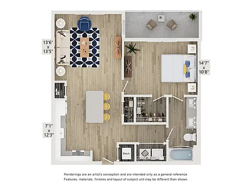 Floor plan A2
