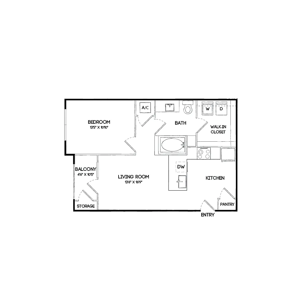 Floor plan A1