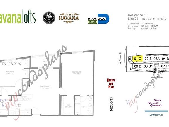 4th image of 36 NW 6th Ave APT 801