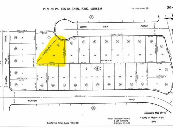 0 Cedar View Cir Lot 55, Alturas, CA 96101