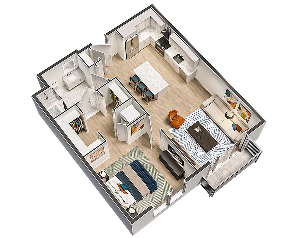 Floor plan Metro 2