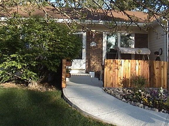 Front Walkway (in Early Autumn)