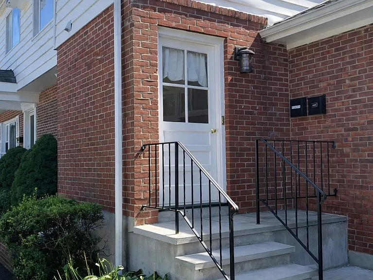 Entrance to unit...shared by one other apartment