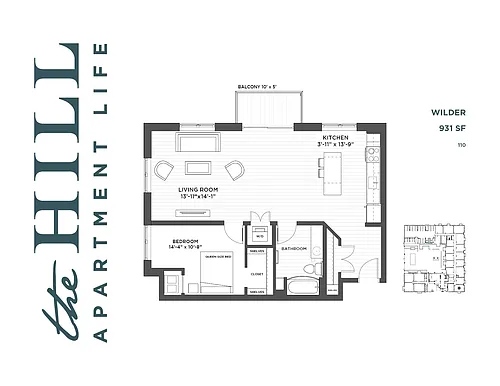 Floor plan A13