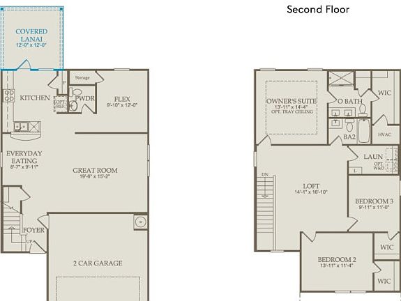 Home Design Layout with Structural Options