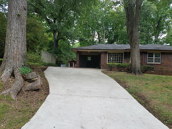 Large Driveway with Carport