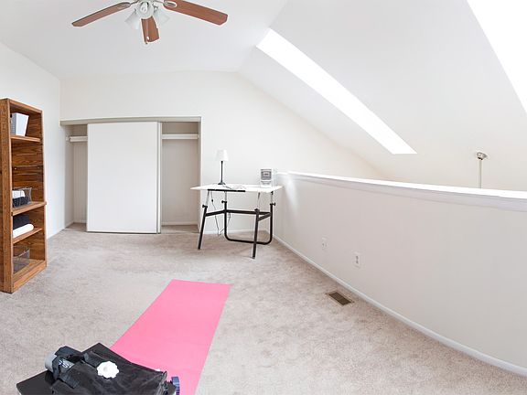 Loft space & storage closet