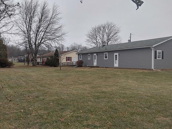 Large back yard