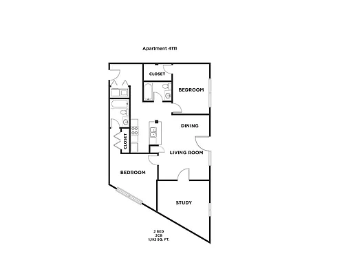 Floor plan 2CB