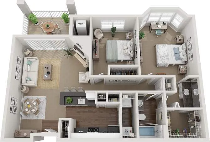 Floor plan Brook